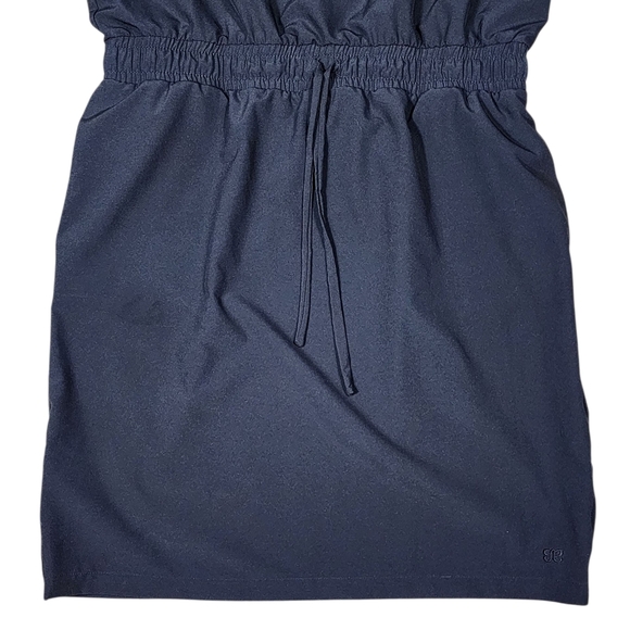 Albion Fit Going Places Cap Sleeve Midi Dress Size Med Womens - Picture 5 of 8